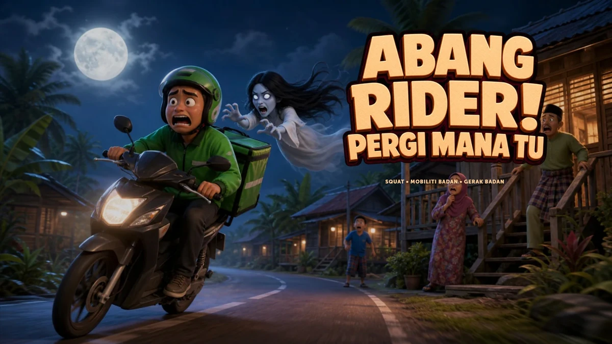 Abang Rider Pergi Mana Tu game artwork