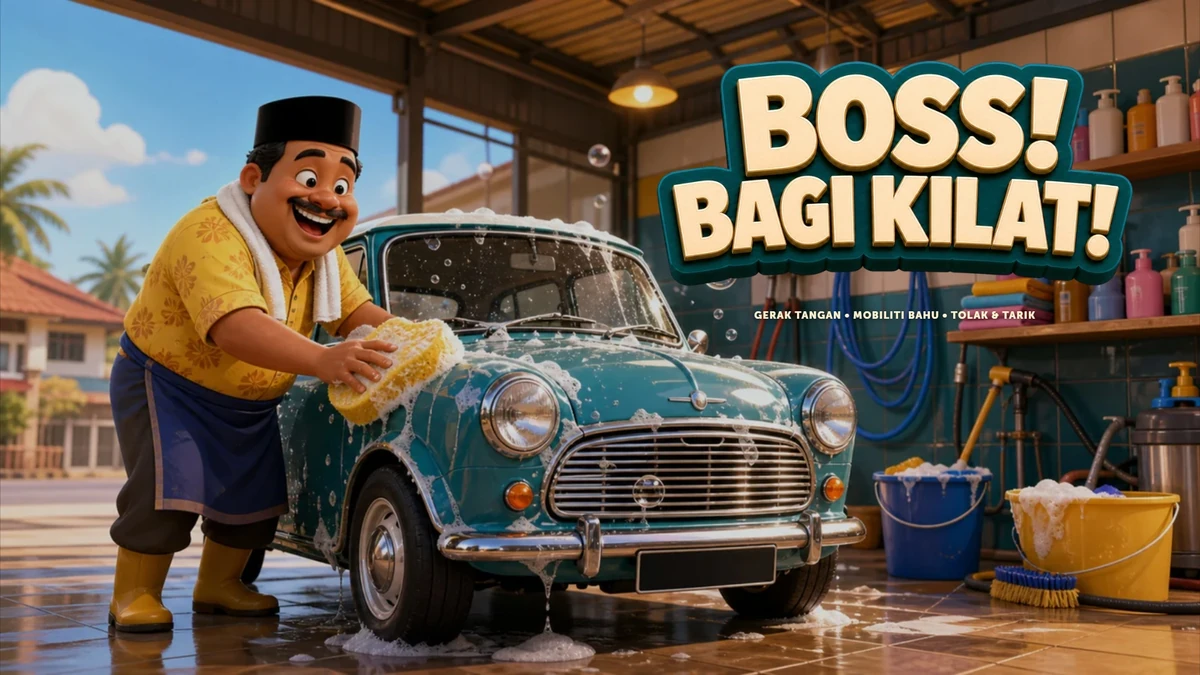 Boss! Bagi Kilat! game artwork