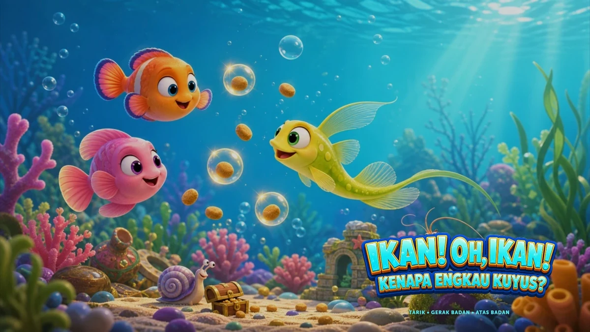 Ikan! Oh, Ikan! Kenapa Engkau Kuyus? game artwork