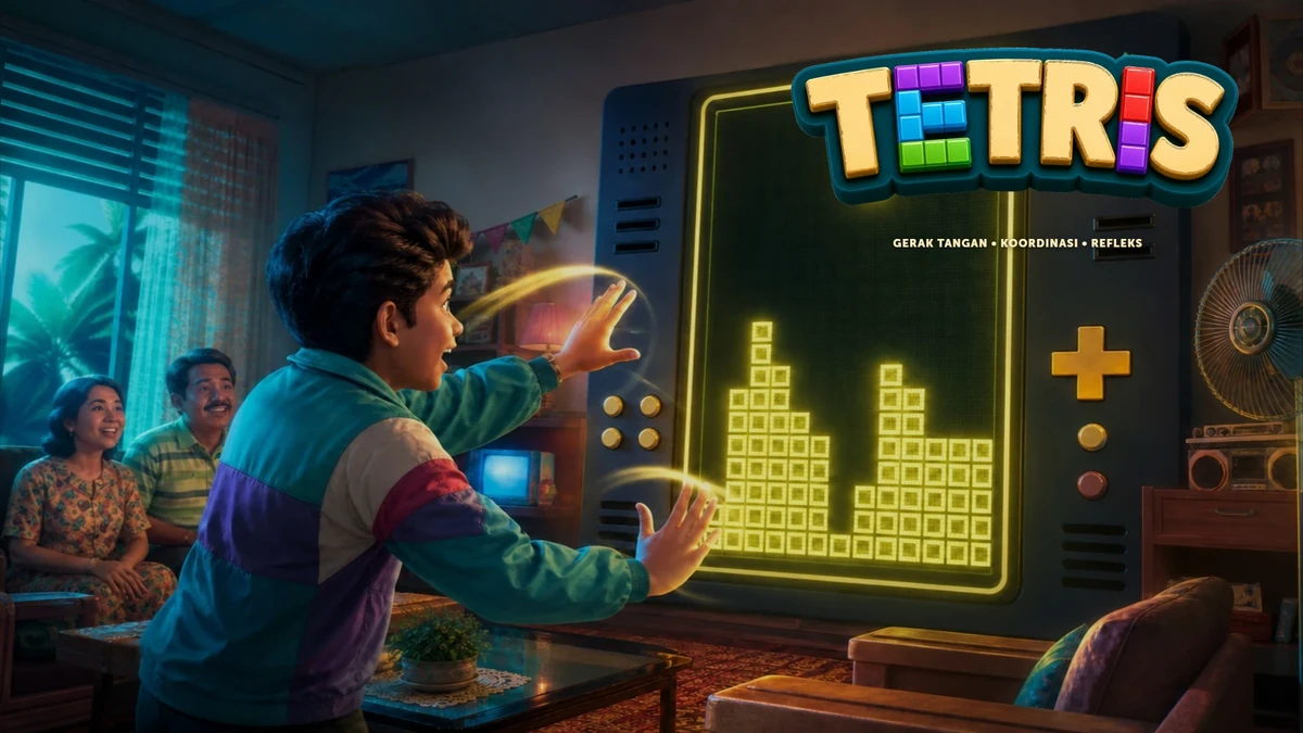 Tetris game artwork